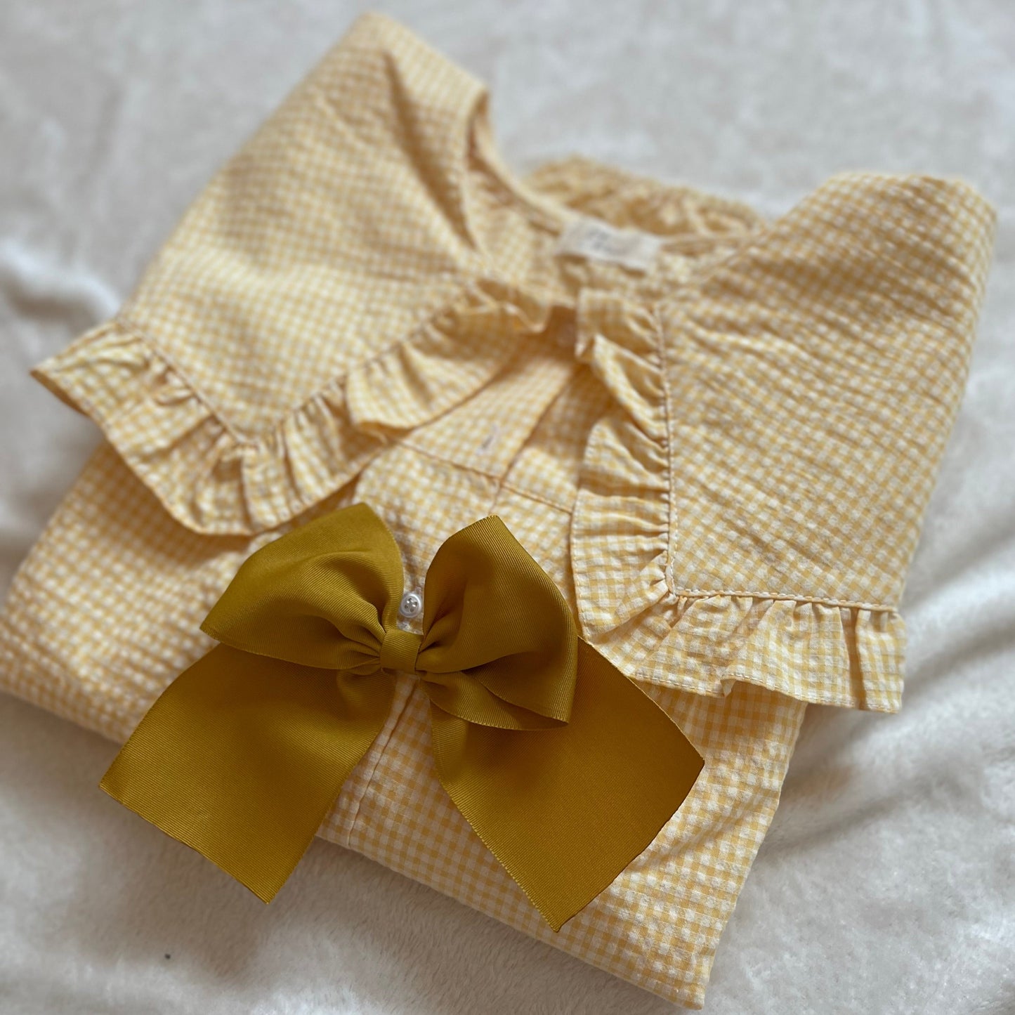 Conjunto Matching Páscoa - Camisa + Laço