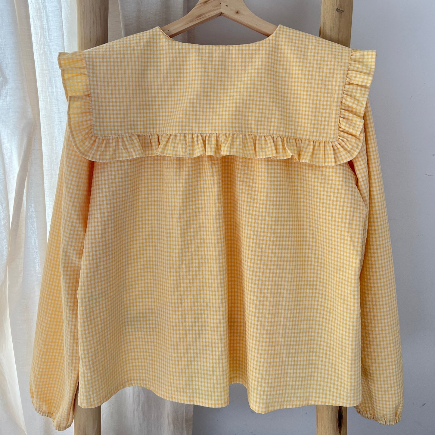 Camisa Eterna Vichy Amarela