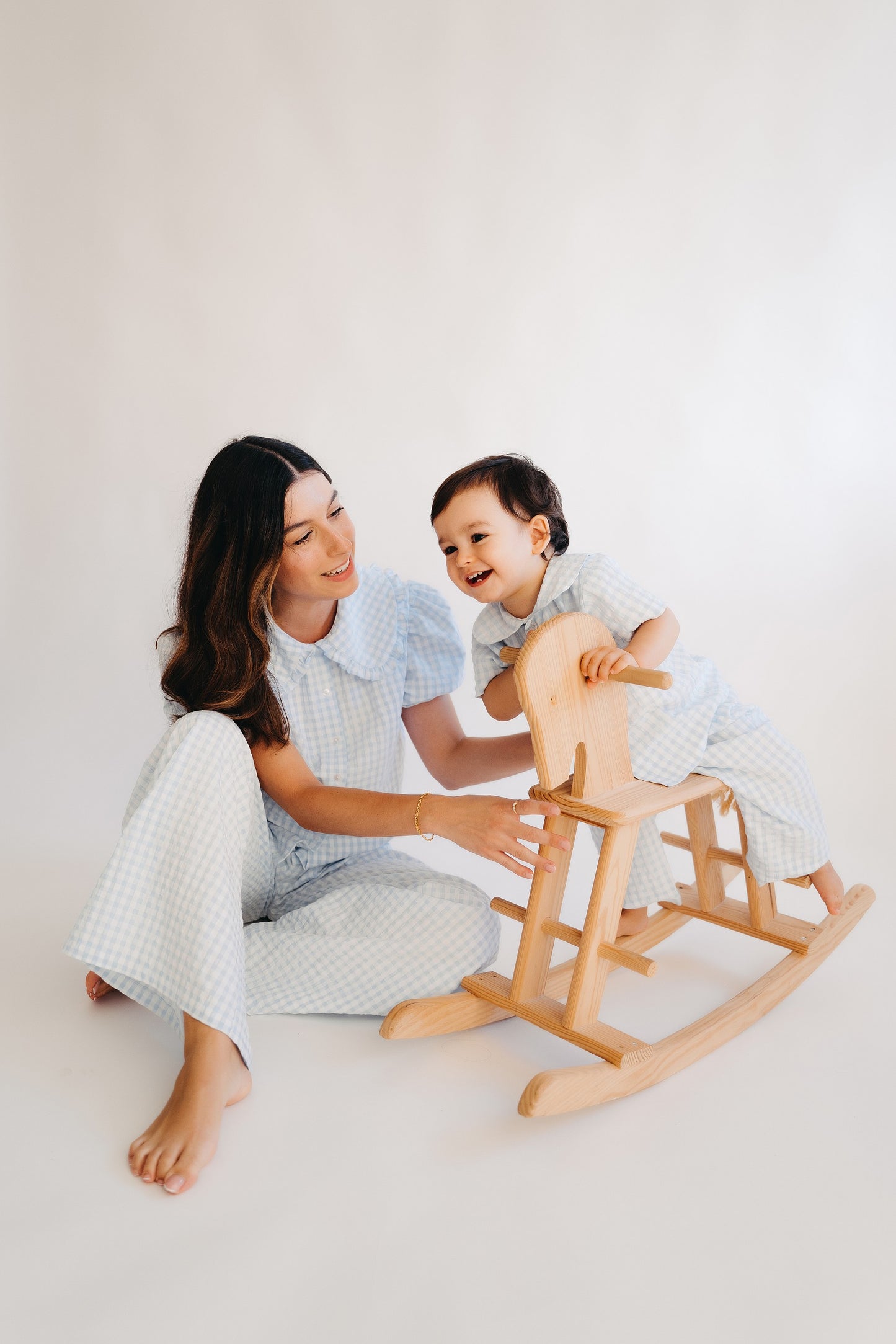 Calças Vichy Criança