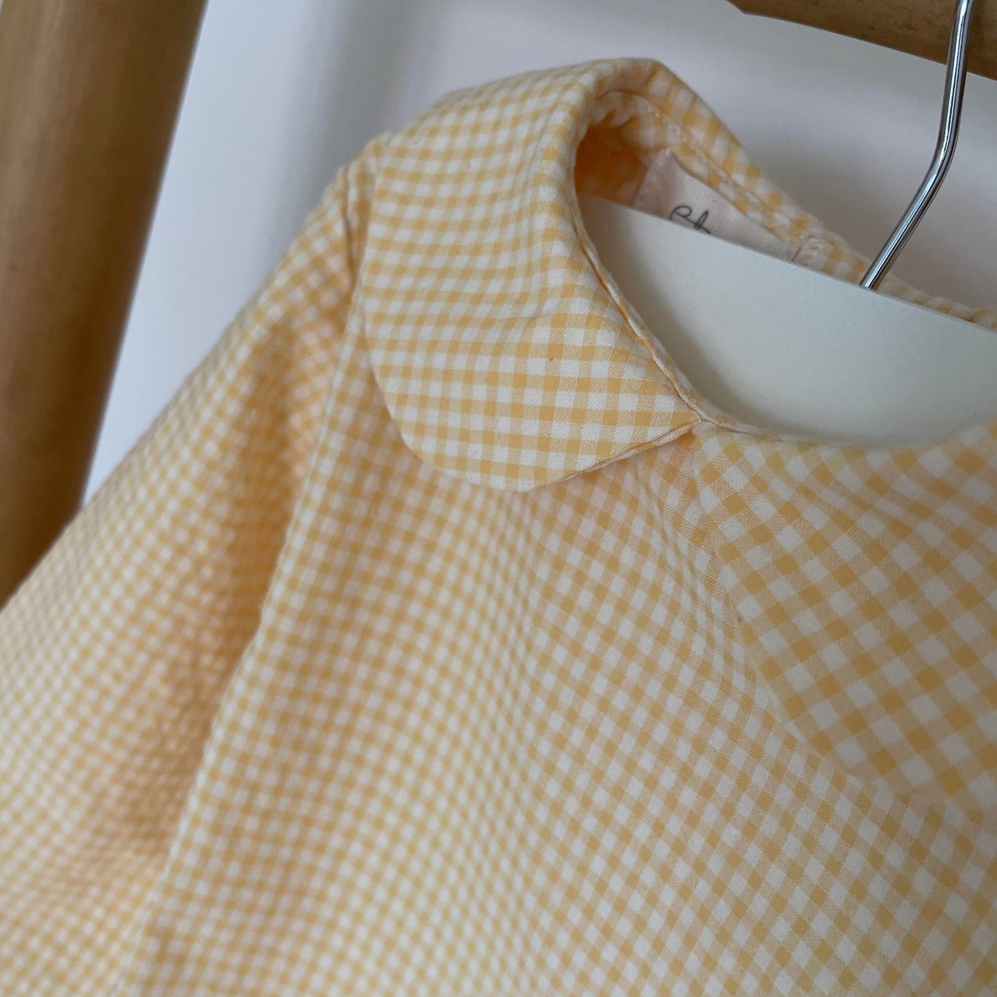 Camisa Vichy Amarela - Menino